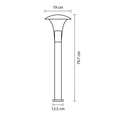 Светильник светодиодный уличный Arroto Lightstar 378737, артикул 378737