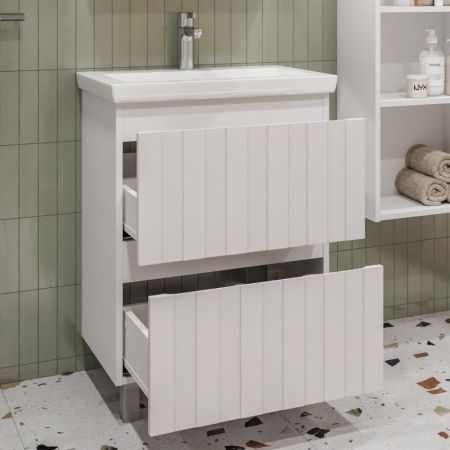 Тумба под раковину напольная VIGO Finlay tn.FIN.COM.60.2Y, 60 см, артикул tn.FIN.COM.60.2Y