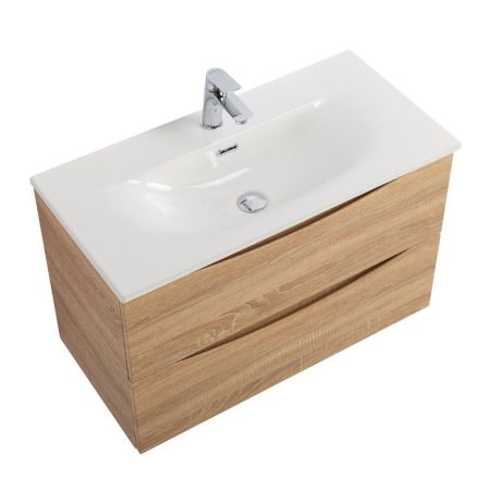 MARINO-CER-MINI База под раковину подвесная с двумя выкатными ящиками, Bianco Lucido, 696x390x500, MARINO-CER-MINI-700-2C-SO-BL-P, артикул MARINO-CER-MINI-700-2C-SO-BL-P