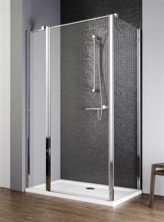 Дверь для душевого уголка Radaway Eos II KDJ 100x195 профиль хром, стекло прозрачное, левая, артикул 3799422-01L