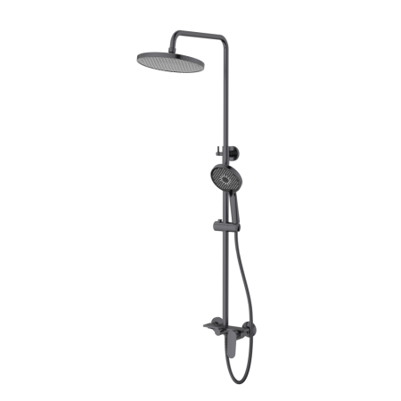 Душевая система HAIBA оружейная сталь (HB24796-3), артикул HB24796-3