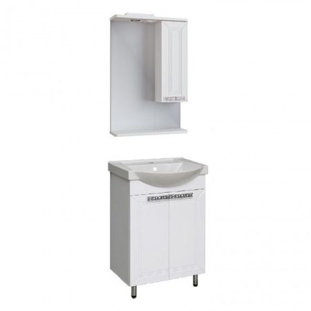 Тумба под раковину Runo Монро 55 4620750028497 Белая