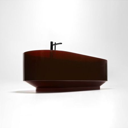 ANTONIO LUPI BORGHI Ванна 1800х750х530 мм., отдельностоящая, с нажимным донным клапаном и сифоном, Icemood, цвет Mostato матовый, артикул BORGHI180 Icemood mostato