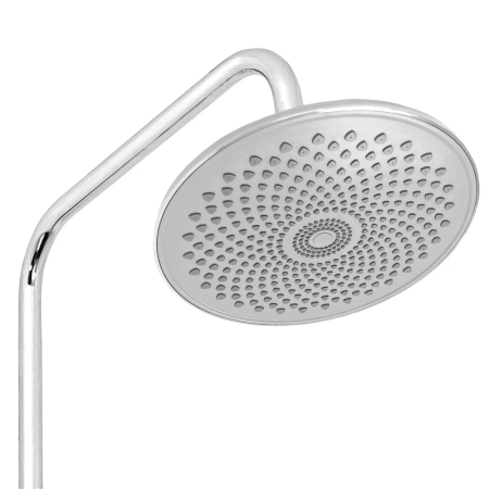 Верхний душ Славен СЛ-ЗП-123, хром/серый, артикул СЛ-ЗП-123