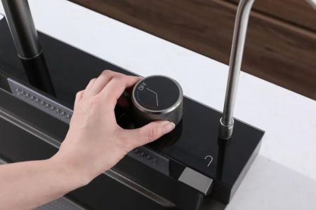 Многофункциональная кухонная мойка Savol S-SC001Q, графит, артикул S-SC001Q