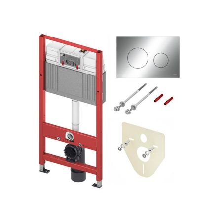 TECEbase Модуль в комплекте с панелью смыва TECEloop хром глянц., артикул K440921