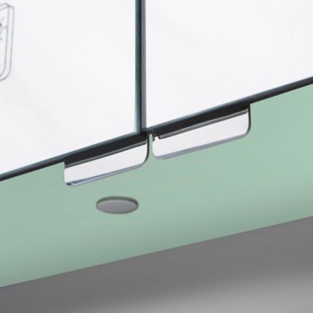 Зеркальный шкаф AM.PM Sensation 100 M30MCX1001GG с подсветкой Мятный, артикул M30MCX1001GG