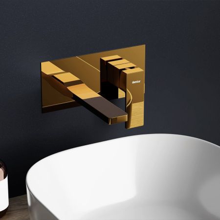 530260600 Gala, встраиваемый смеситель для раковины, золото, артикул 530260600