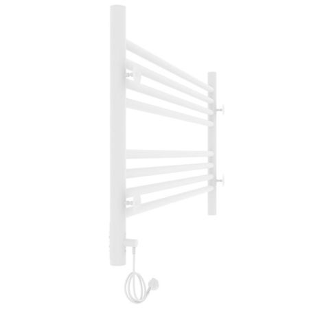 Полотенцесушитель электро "Оливия ЧК8 800*500", белый муар, правый, артикул 73207627