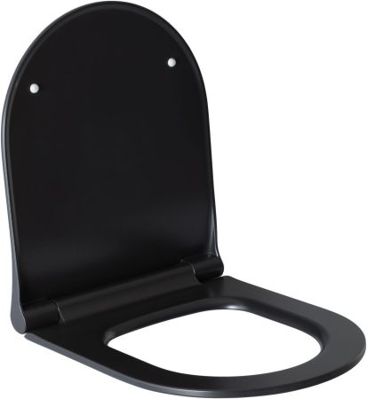 Крышка-сиденье для унитаза Allen Brau Priority 4.31004.31 черный матовый, артикул 4.31004.31