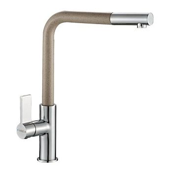 Смеситель для кухни Haiba HB70501-14, бежевый