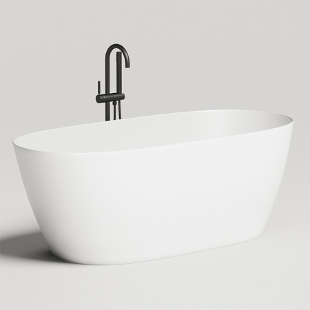 Salini Sofia Light Ванна отдельностоящая 1650х750х600мм, без отверстия под перелив, мат-л: S-Sense, глянцевый белый (без отверстия перелива), артикул 103611G