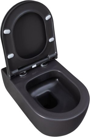 Чаша подвесного унитаза Allen Brau Priority 4.31001.AN антрацит, артикул 4.31001.AN