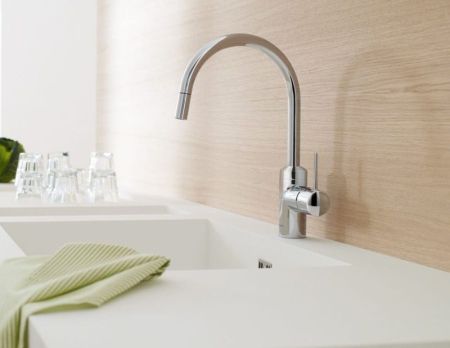 Смеситель для кухни Kludi Bozz 428510576 Хром