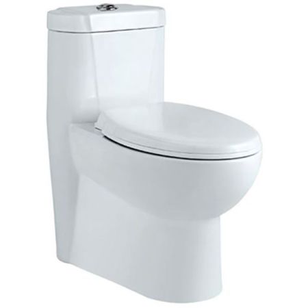 Унитаз моноблок Jaquar Solo SLS-WHT-6851P с бачком и сиденьем Микролифт