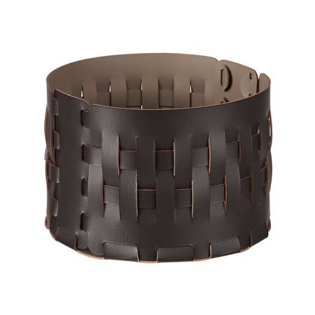 ADJ Корзина Bottega, D20xH12 см., цвет: шоколад/капучино, артикул 1512.06/04