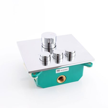 Встраиваемый смеситель для душа VSCV-431CH трехфункциональный, хром, артикул VSCV-431CH