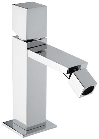 Смеситель Gea с донным клапаном "click-clack" для биде. Без рычага, цвет хром, артикул 26004CR