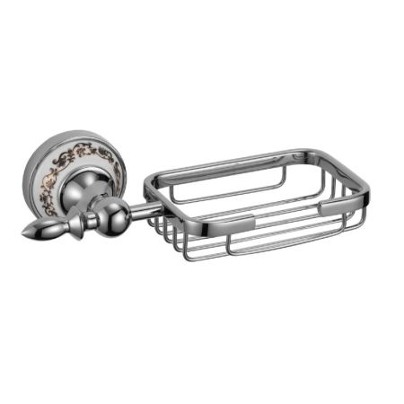 Мыльница Savol S-06832A, хром, артикул S-06832A