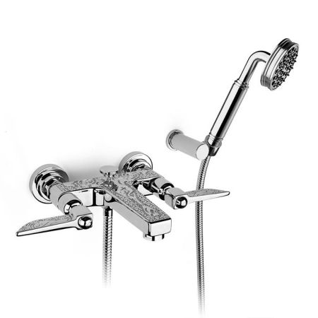 Nicolazzi Liberty Смеситель для ванны, настенный, цвет хром, артикул 1002CR16