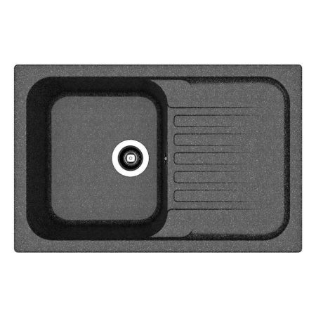Кухонная мойка Dr. Gans АДЕЛЬ 25.090.C0780.407, черный, артикул 25.090.C0780.407