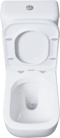 Крышка-сиденье для унитаза Allen Brau Infinity 4.21010.20 белый глянец, артикул 4.21010.20