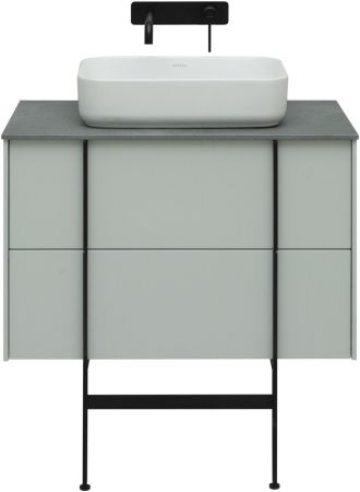 Тумба под раковину Allen Brau Reality 80 1.32005.PWM папирус матовый, артикул 1.32005.PWM