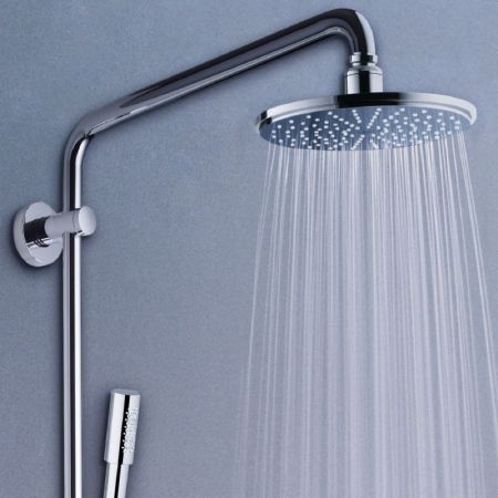Душевая система GROHE Rainshower 210 с термостатическим смесителем, хром (27032001)