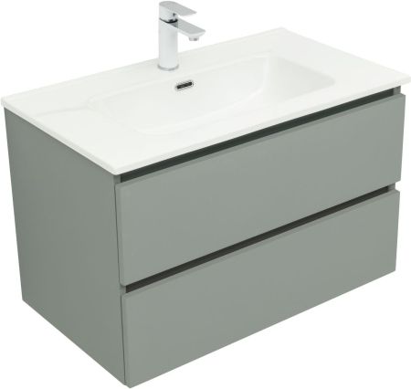 Тумба под раковину Aquanet Вега 2.0 80 мисти грин, артикул 00337961