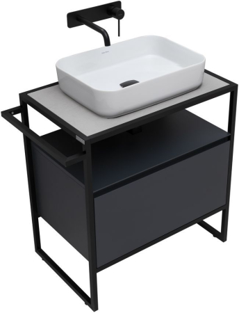 Тумба под раковину Allen Brau Priority 70 1.31001.AM антрацит матовый, артикул 1.31001.AM