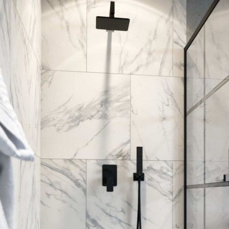 Система для душа скрытого монтажа EXCELLENT Keria AREX.SET.2045BL (черный мат), артикул AREX.SET.2045BL