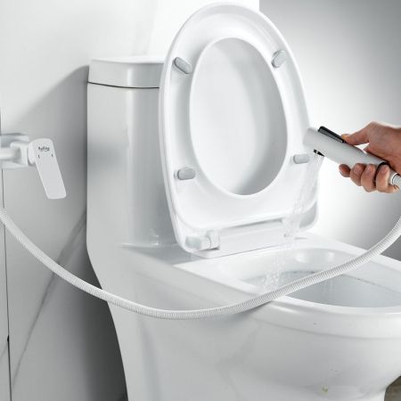 Гигиенический душ со смесителем Raffine F0599C-1, белый