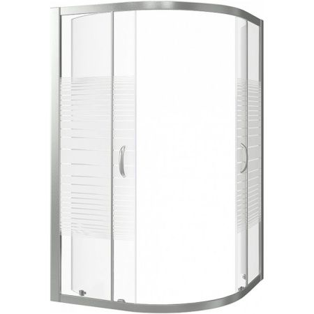 Душевой уголок Good Door Infinity R-120 120x80 профиль Хром стекло прозрачное