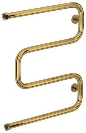 Полотенцесушитель водяной Ш-обр. 600х500 Н. Г. 1" (Золото), артикул 03-0014-6050
