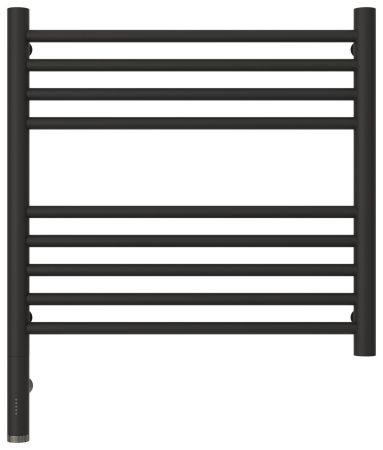 Полотенцесушитель электрический "БОГЕМА 3.0" прямая 500х500 / МЭМ левый (Тёмный титан муар), артикул 15-5804-5050