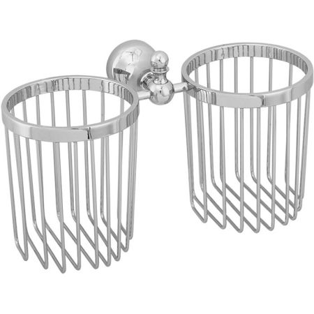 Держатель освежителя воздуха Veragio Gialetta VR.GIL-6454.CR двойной Хром, артикул VR.GIL-6454.CR