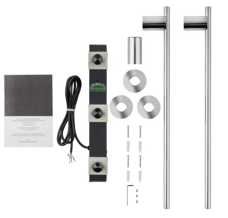 Полотенцесушитель электрический встраиваемый WONZON & WOGHAND DORTMUND, Хром (WW-A362-CR)