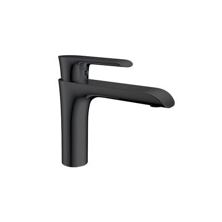 смесители для раковины Vincea Смеситель для раковины Esse VBF-1E1MB однорычажный, черный,, артикул VBF-1E1MB