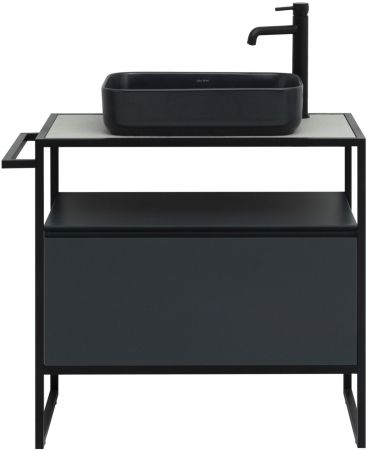 Тумба под раковину Allen Brau Priority 80 1.31002.AM антрацит матовый, артикул 1.31002.AM