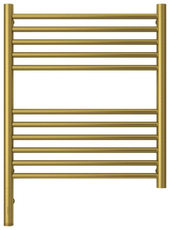 Полотенцесушитель электрический "БОГЕМА 3.0" прямая 600х500 / МЭМ левый (Состаренная латунь), артикул 051-5804-6050