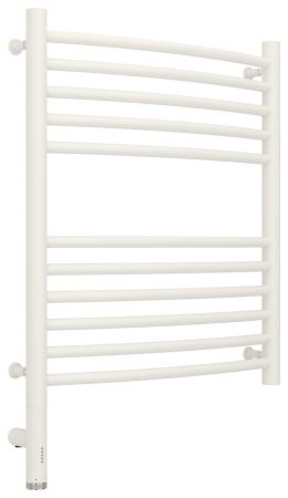 Полотенцесушитель электрический "БОГЕМА 3.0" 600х500 / МЭМ левый (Матовый белый), артикул 30-5802-6050