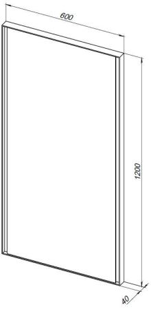 Зеркало Allen Brau Infinity 60 1.21020.BL черный, артикул 1.21020.BL