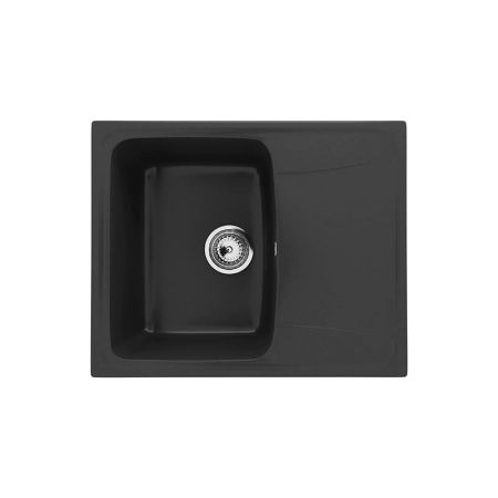Кухонная мойка Ulgran U-201-344, ультра-черный, артикул U-201-344