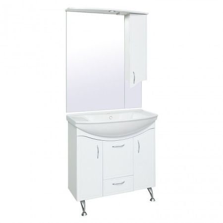 Тумба под раковину Runo Севилья 85 4620750021764 Белая