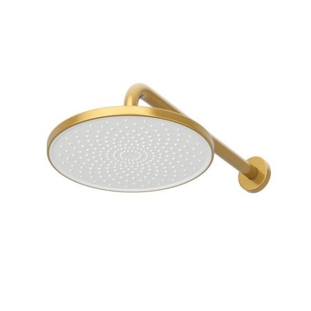 RELAX-DSET-GM Душевой комплект встраиваемый (смеситель встраиваемый, верхний душ, ручной душ со шлангом, штуцер с держателем), оружейная сталь, артикул RELAX-DSET-GM