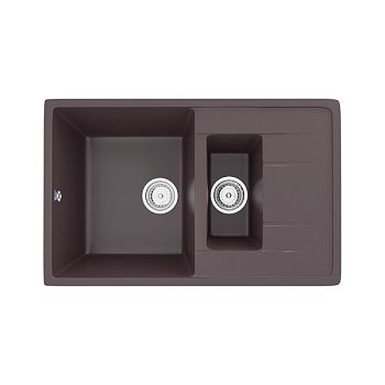 Кухонная мойка Ulgran U-205-345, шоколад
