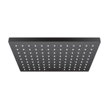 HG Vernis Shape Верхний душ 230х170мм, потолочный, шарнирный, 1jet, EcoSmart, цвет: матовый черный, артикул 26283670