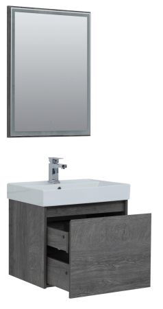 Мебель для ванной Aquanet Nova Lite 60 дуб рошелье (1 ящик), артикул 00242923