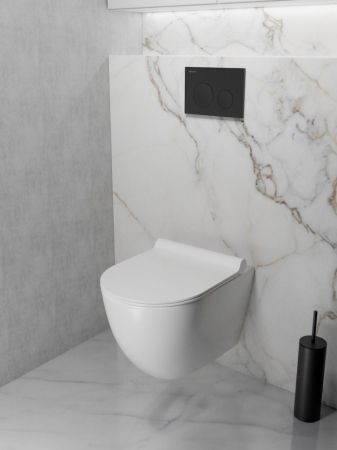 Клавиша смыва Knotlor BIS104BL, черный, артикул BIS104BL