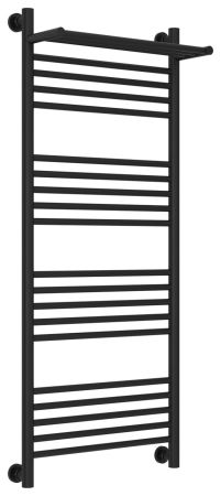 Полотенцесушитель, Сунержа, Богема +, с 1 полкой, водяной, ширина, мм-550, глубина, мм-213, высота, мм-1262, межосевое расстояние-500, подключение-диагональное/нижнее/вертикальное, температура теплоносителя-до 95°С, мощность-Вт-726, присоединительный разм, артикул 31-0223-1250